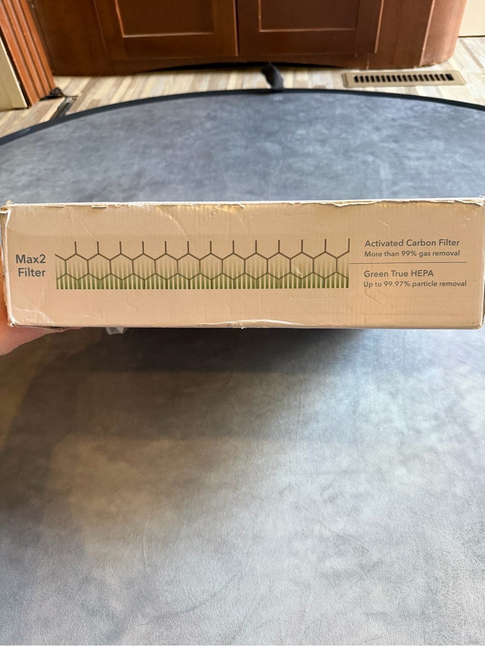 Airmega Max2 400/400S Replacement Filter - White/Green - Picture 5 of 5